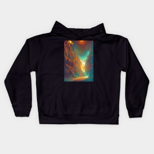 Cosmic Cloudscape Kids Hoodie